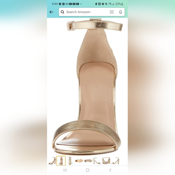 The Drop Women's Rebecca Strappy High Block Heel Sandal - Picture 3 of 7